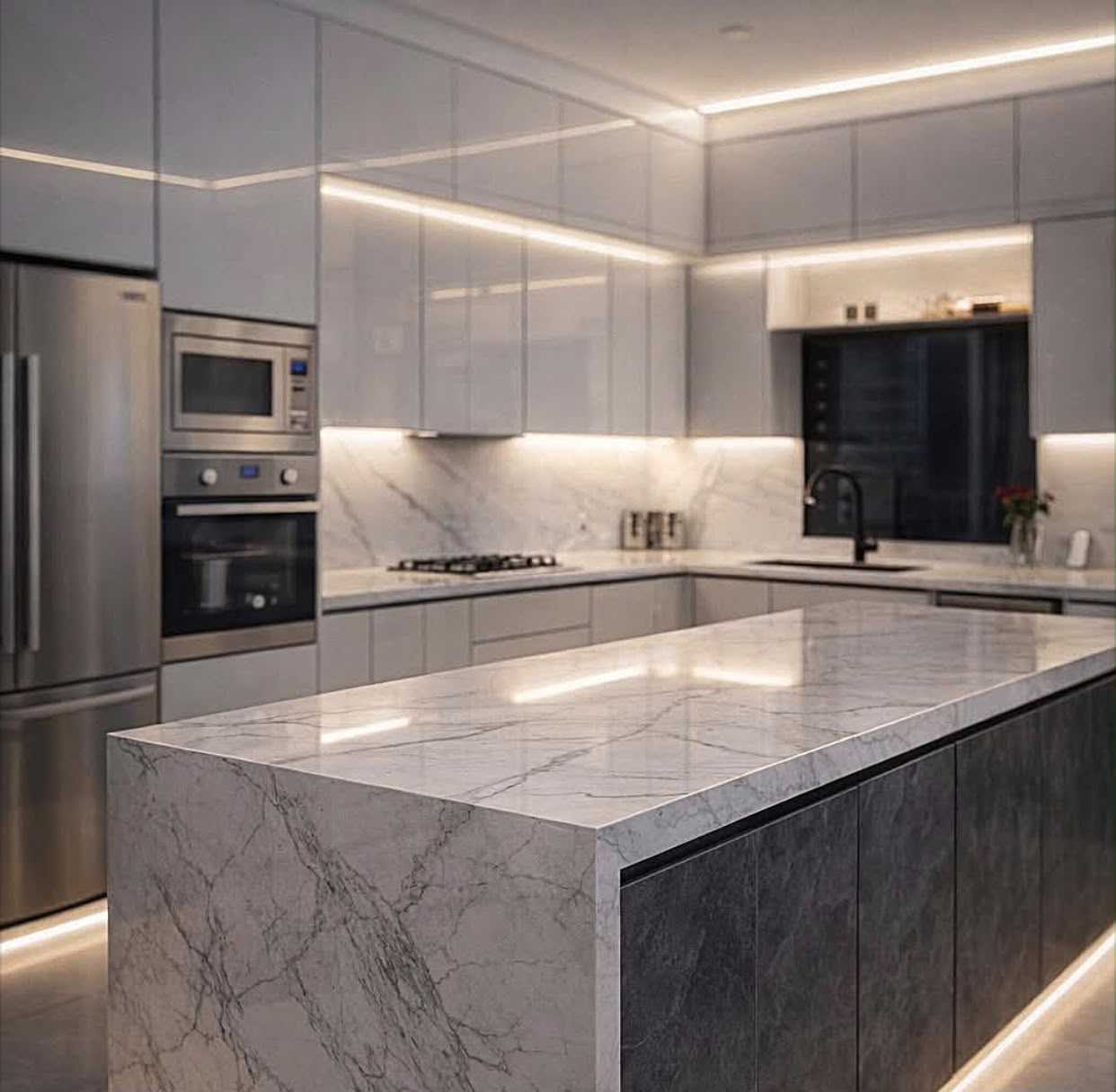 Cocina Wengué Compacta